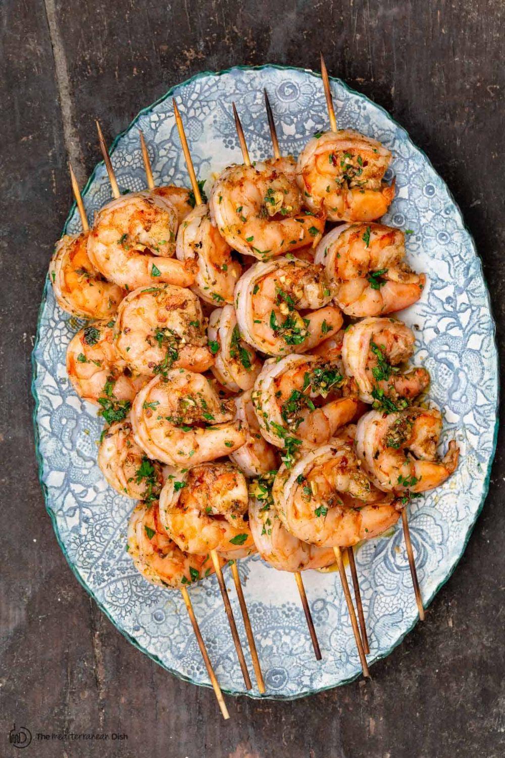 Brochettes de Gambas