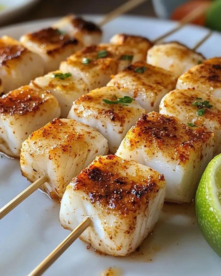 Brochettes de Poisson