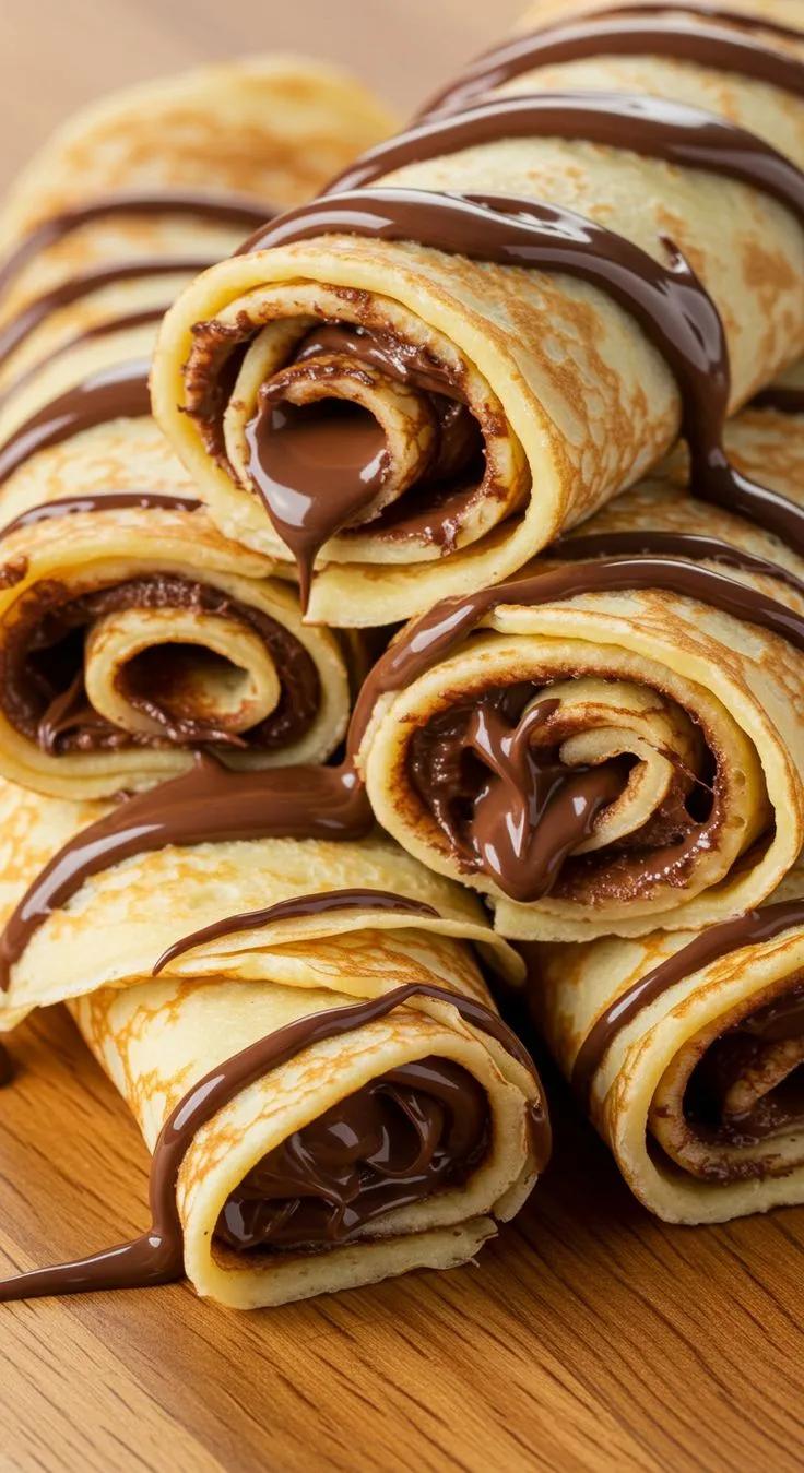 Crêpes au Nutella