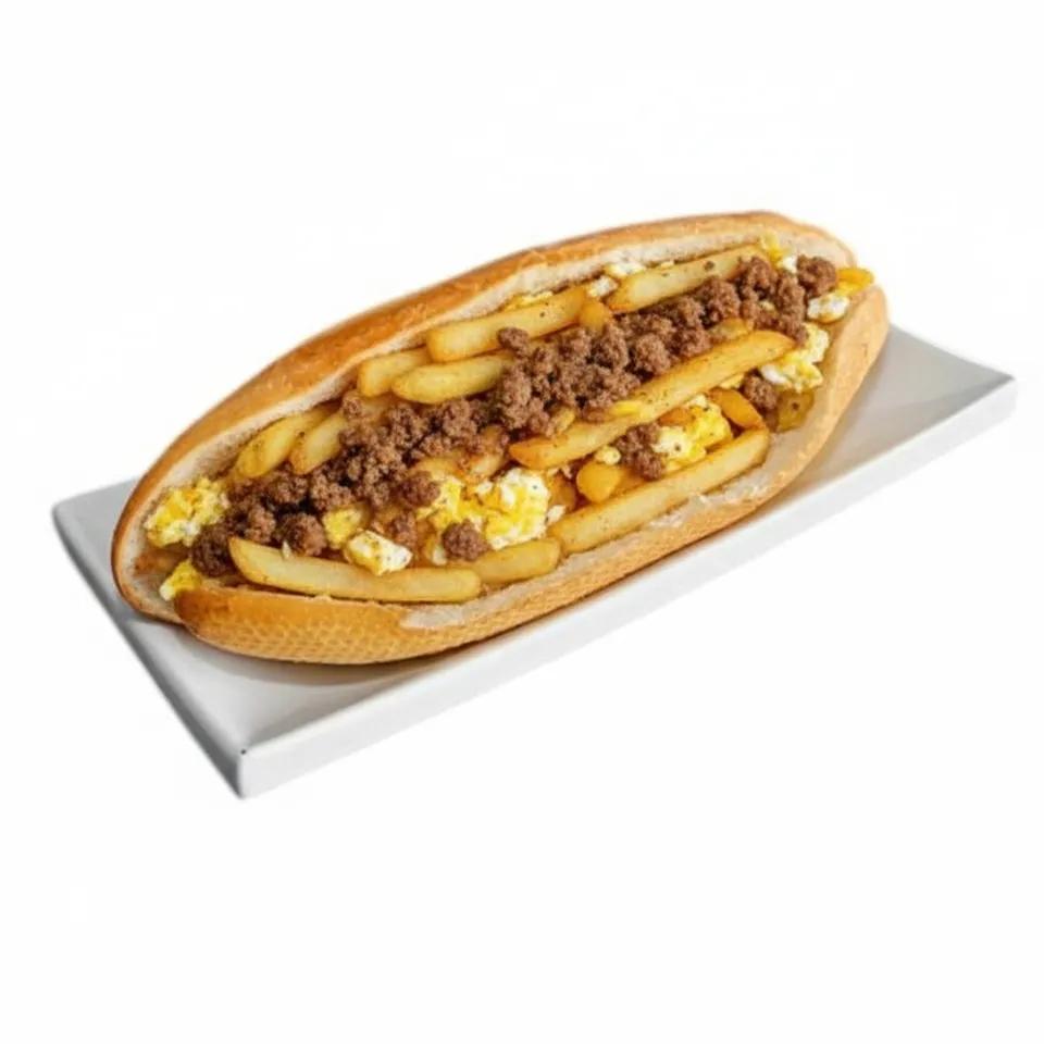 Sandwich Steak Hachée