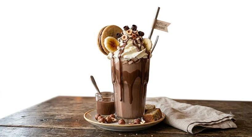 Milkshake Nutella banane