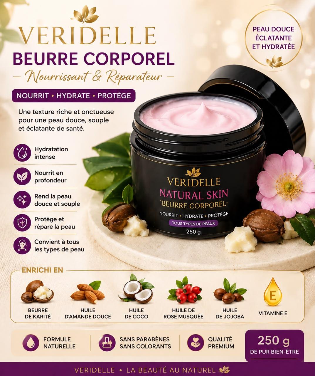 Veridelle Beurre Corporel 250g