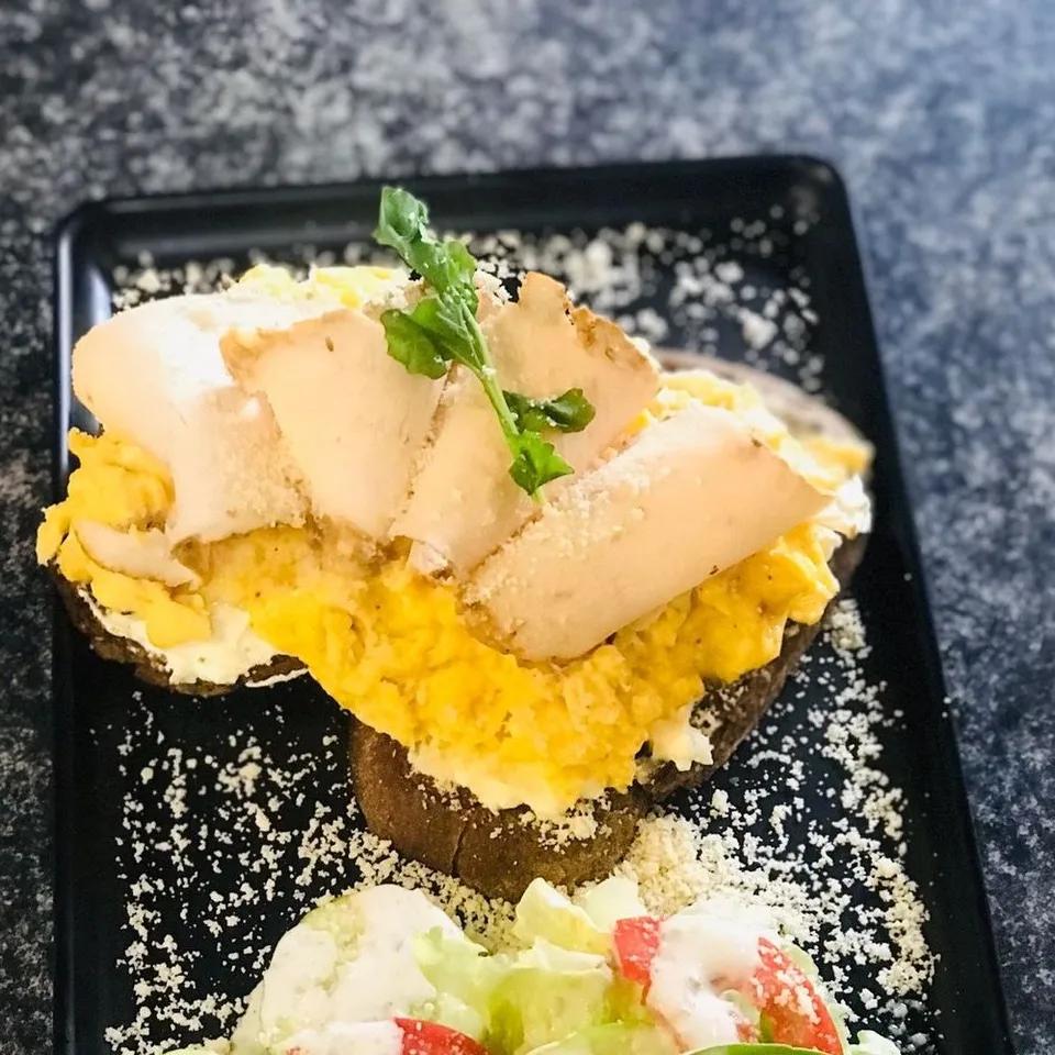 Toast poulet