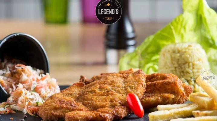 Plat Escalope Panée
