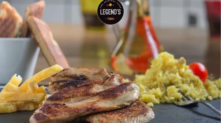 Plat Escalope Grillée