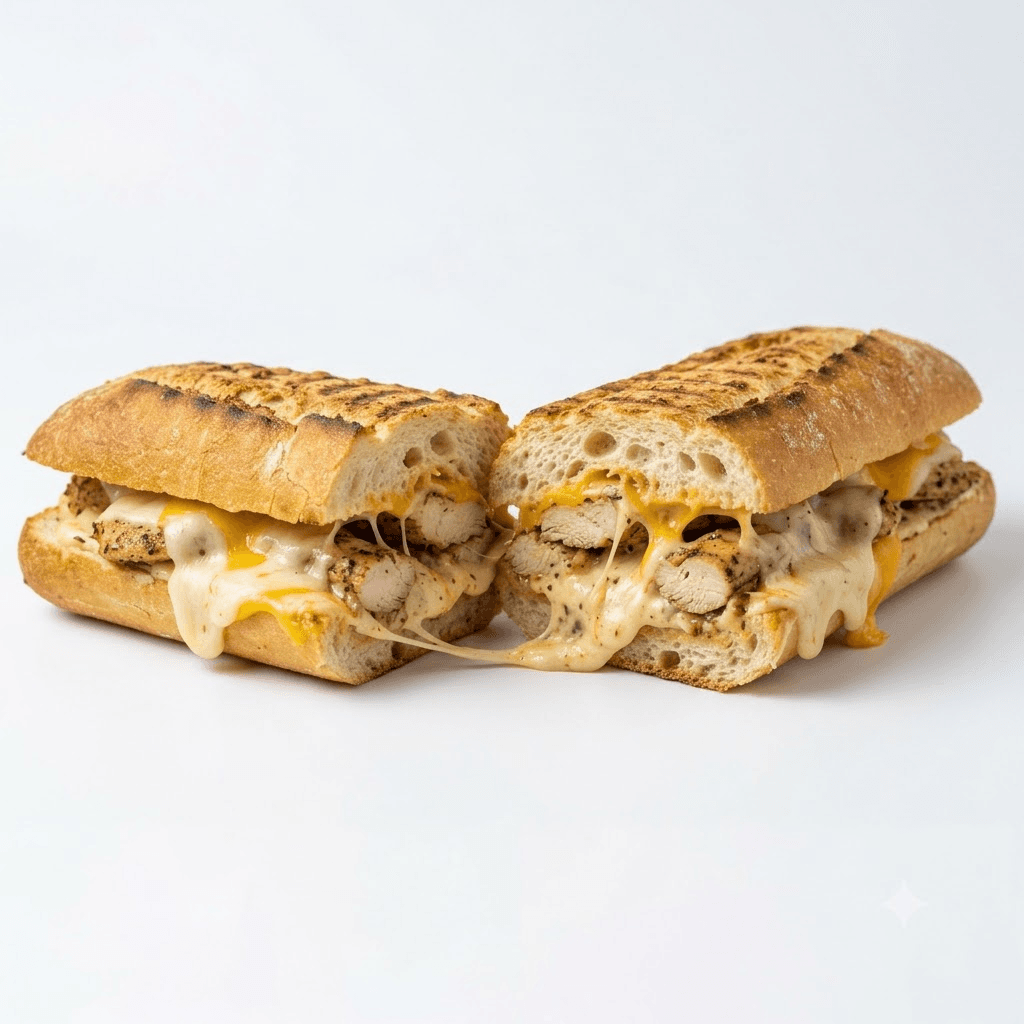 Panini double fromage mariné