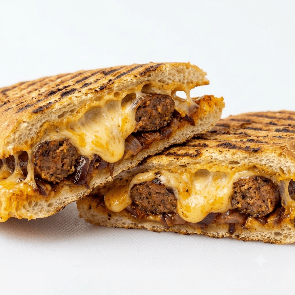 Panini double fromage merguez