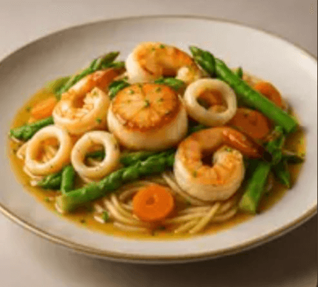 Friture de la mer sautée