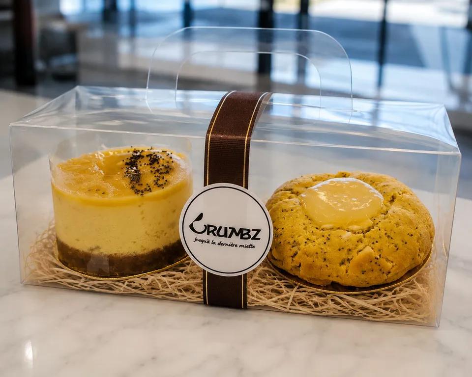 Cheesecake citron + cookies citron