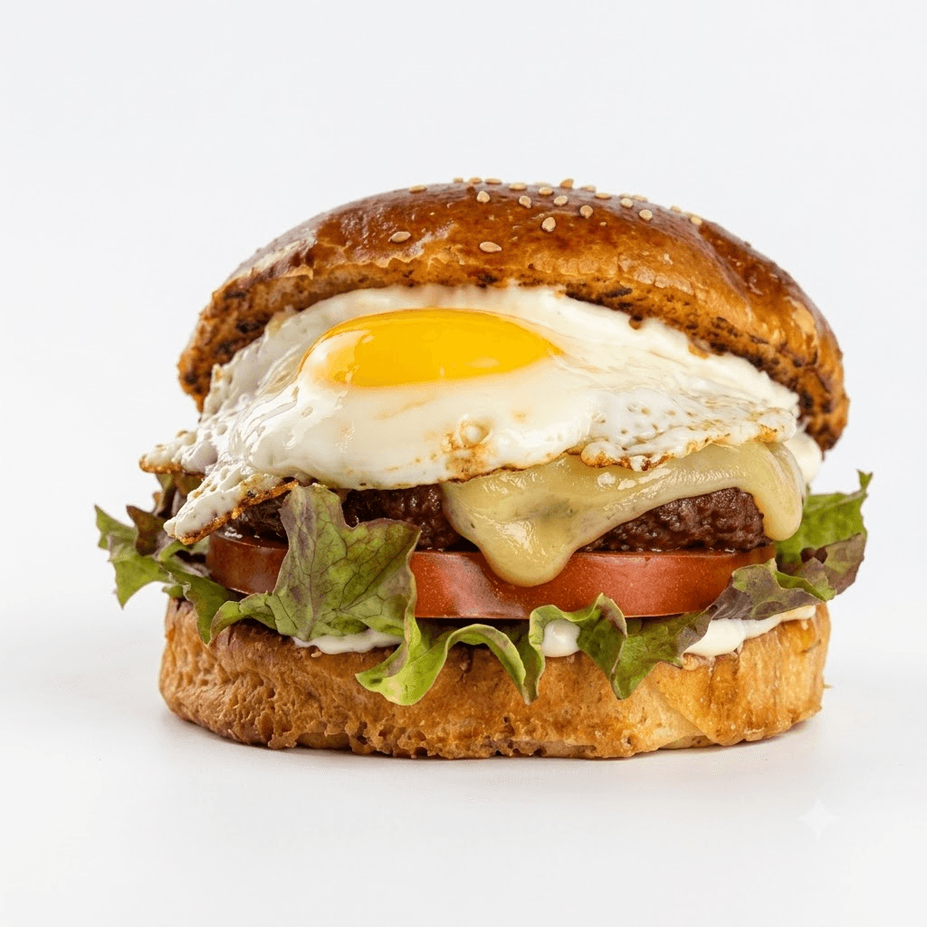 Burger Egg