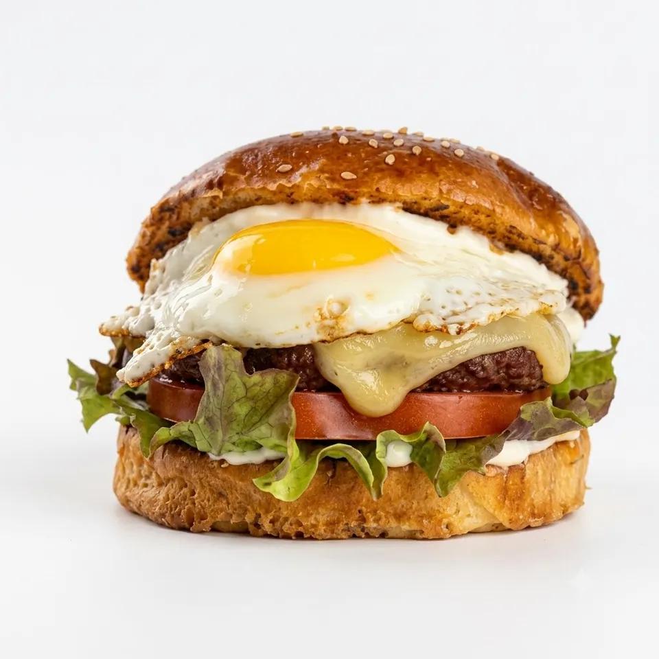 Burger Egg