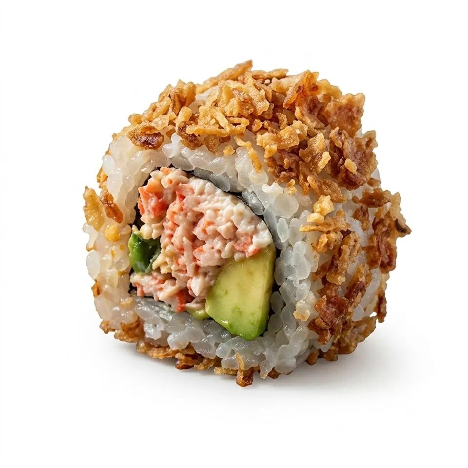 Sushi Crispy (Avocat, Saumon, Surimi) 5 Pièces