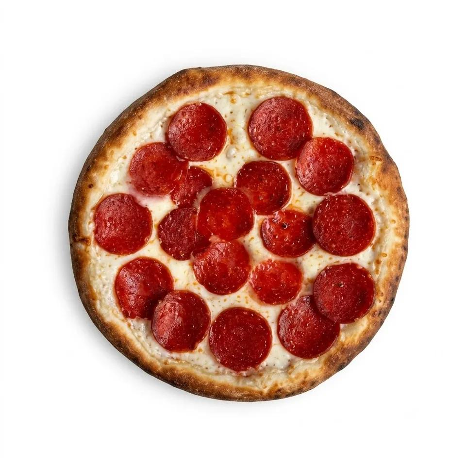 Pizza Pepperoni Sauce Blanche