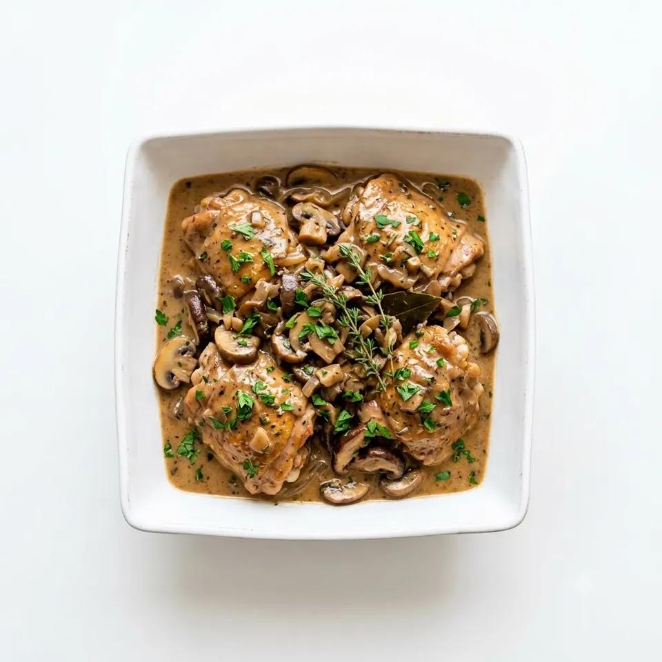 Plat Poulet en Sauce