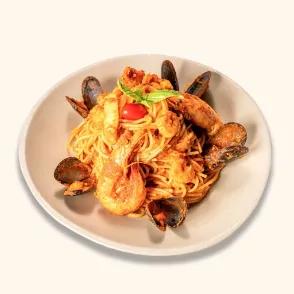 Spaghetti aux Fruits de Mer