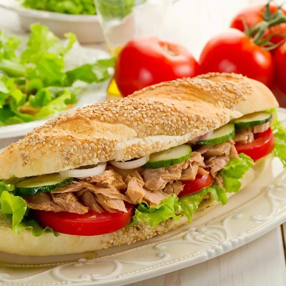 Sandwich thon fromage