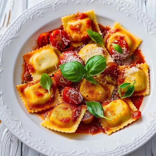 Ravioli crevettes