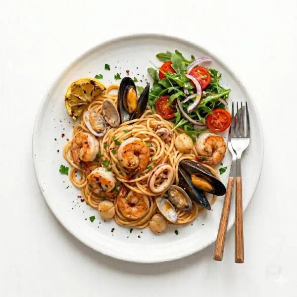 Spaghetti aux Fruits de Mer