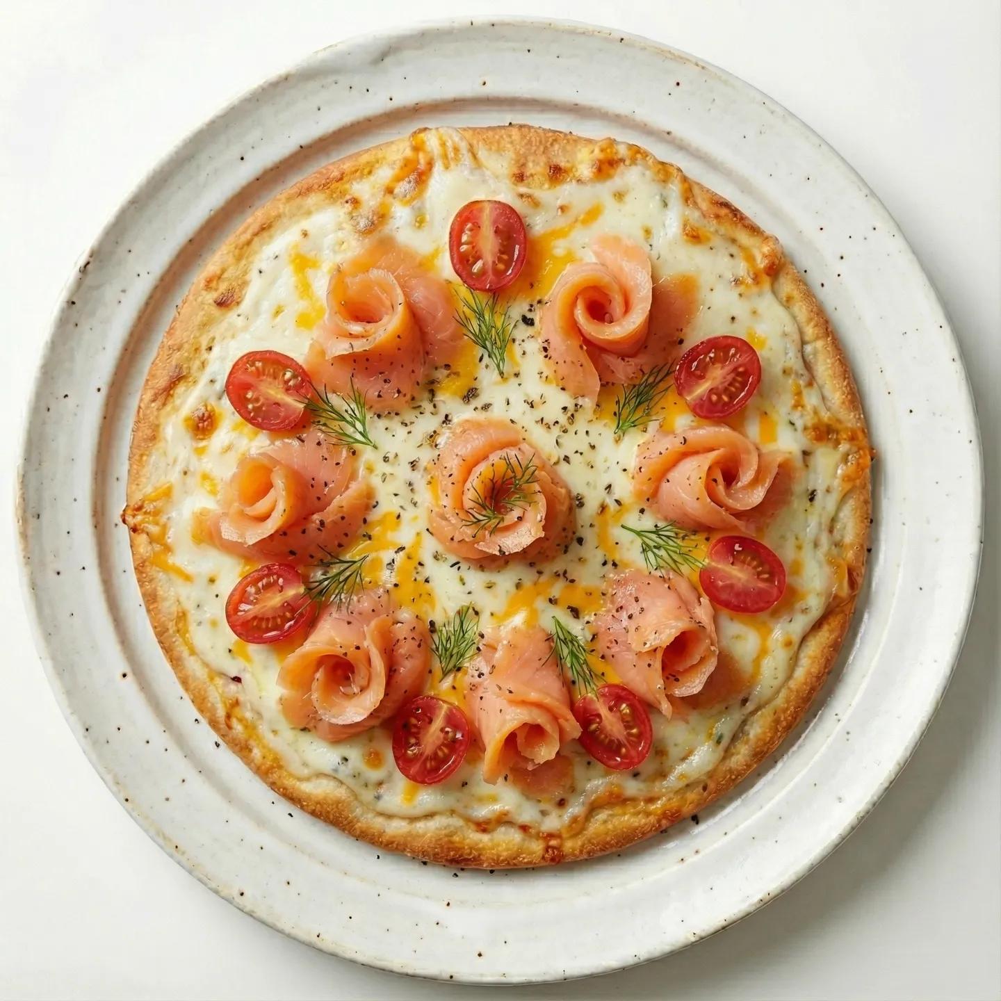 Pizza Nordique Sauce Blanche