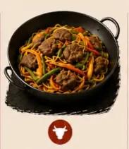 Wok Nouilles Bœuf