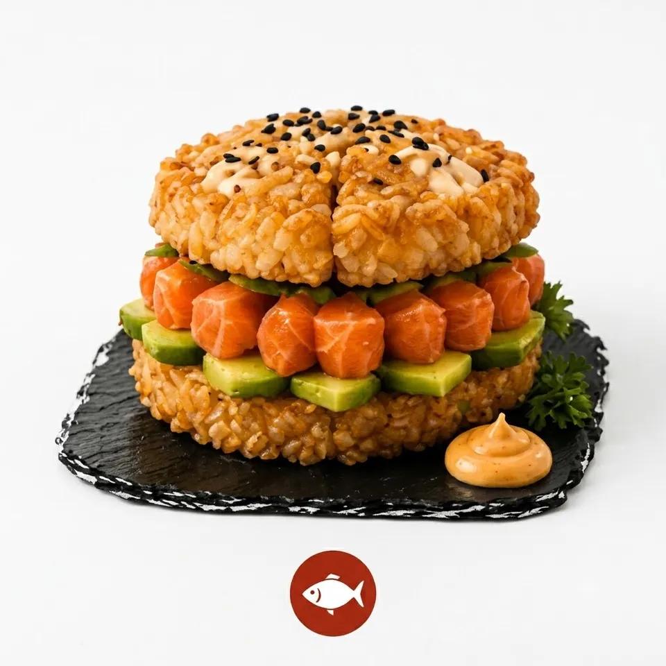 Sushi Burger Saumon