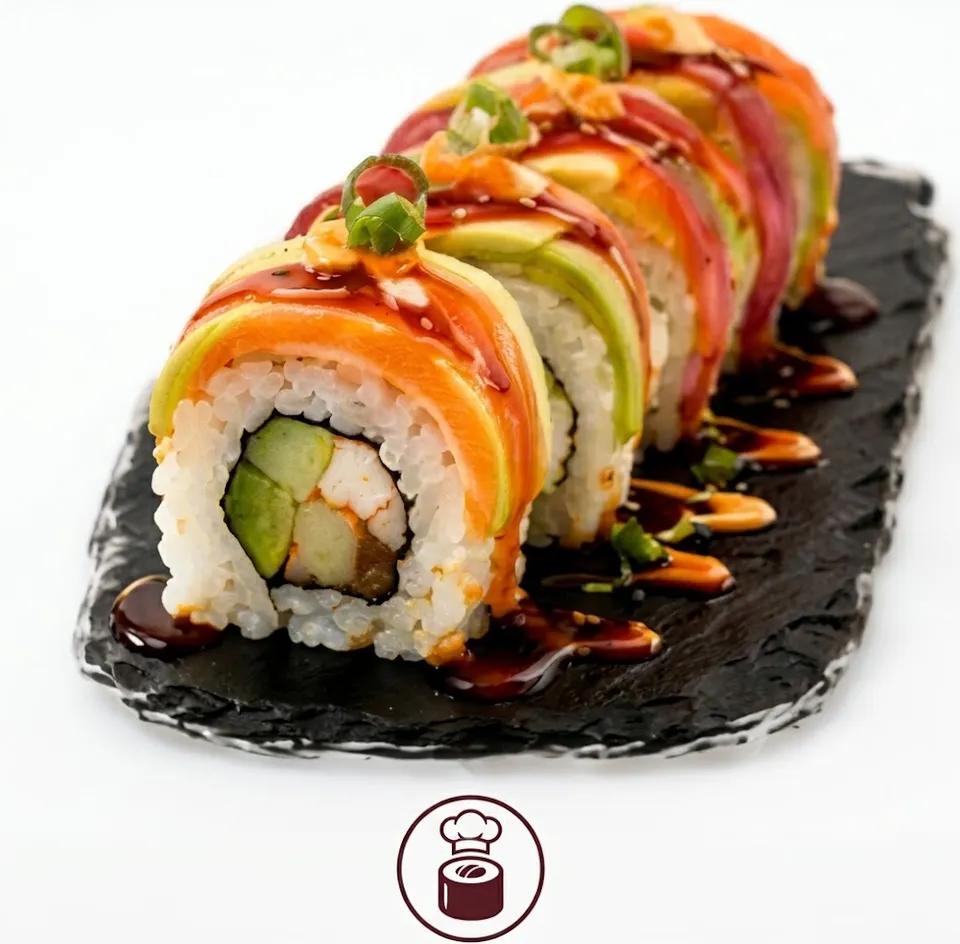 Rainbow Roll 8pcs