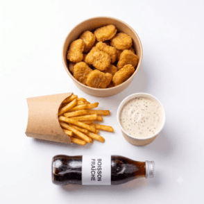Combo  nuggets de poulet