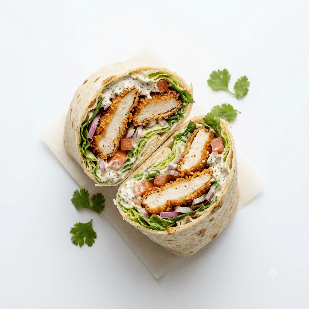 Wrap Poulet Pané
