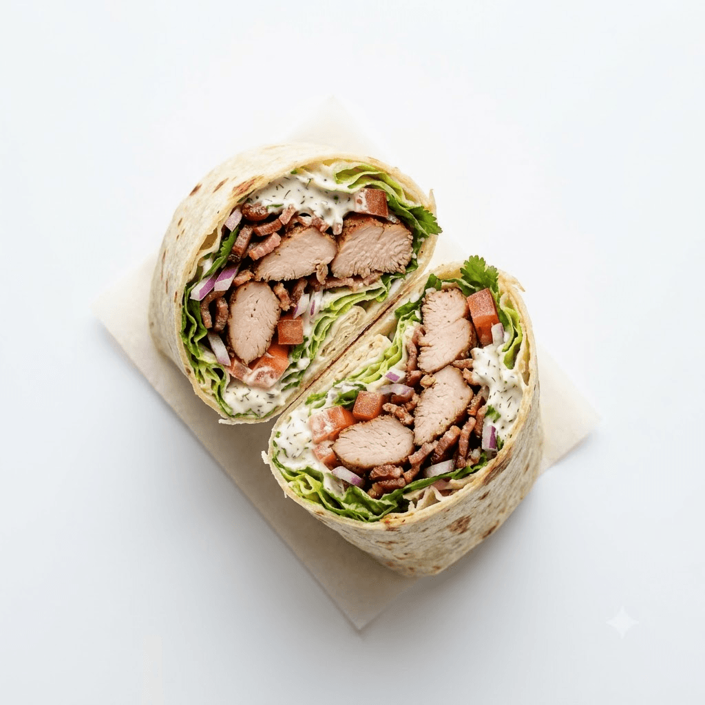 Wrap Poulet Fumé