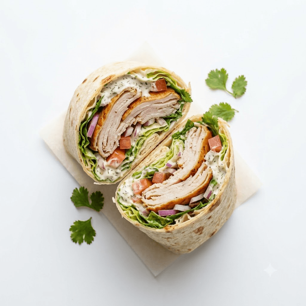Wrap dinde Fumée