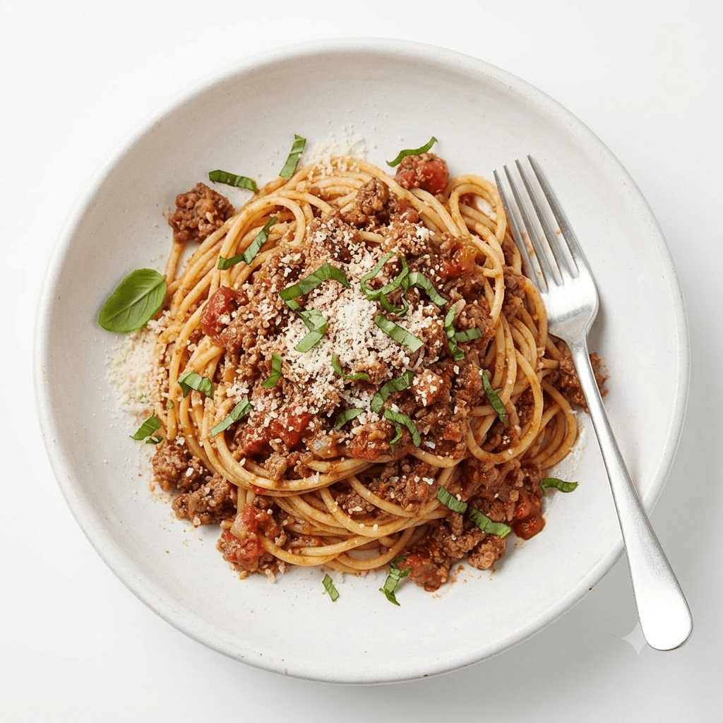 Pâtes bolognaise