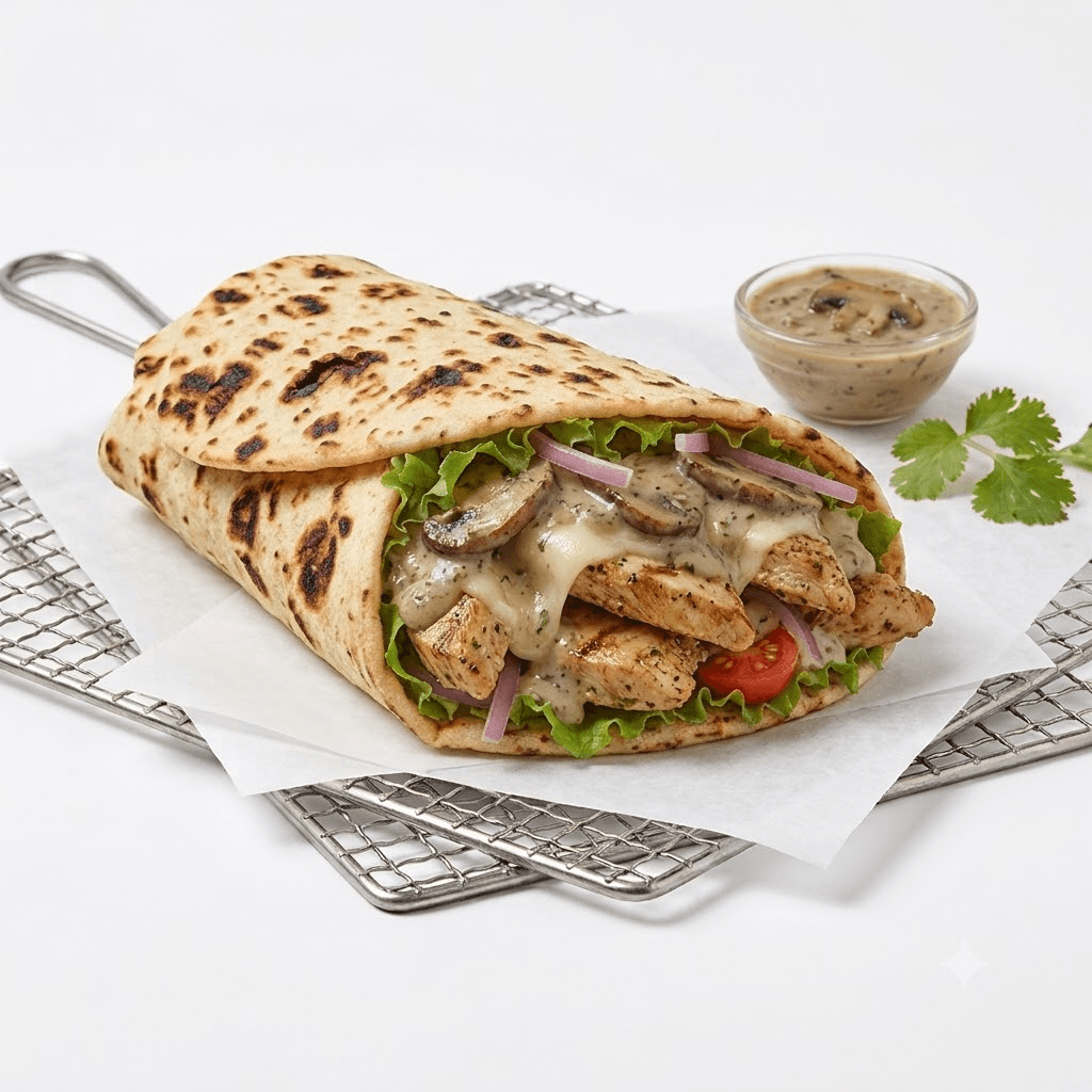 Naan Poulet Forestier