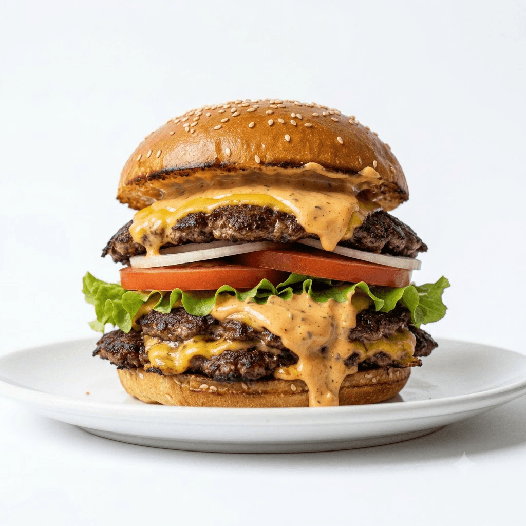 Triple Smash Burger
