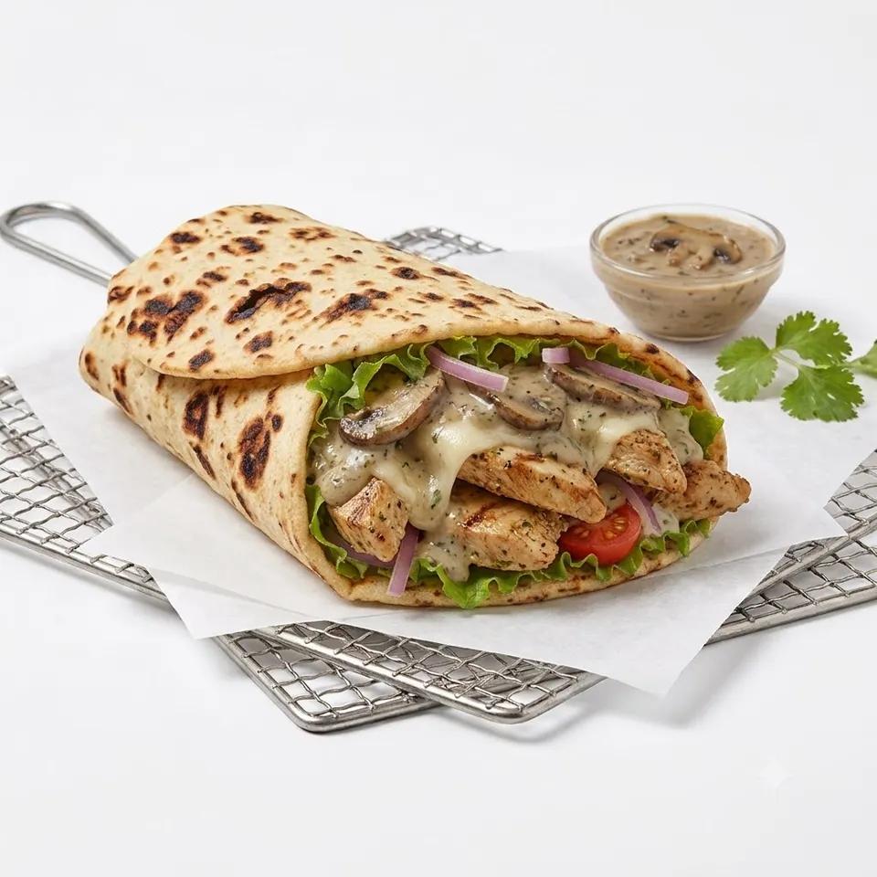 Big Naan Poulet Forestier