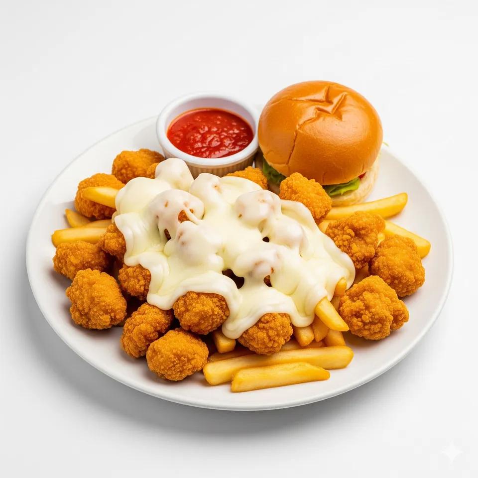 Plat Chicken Nuggets