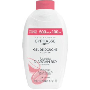 Gel De Douche Byphasse Argan Bio 600Ml
