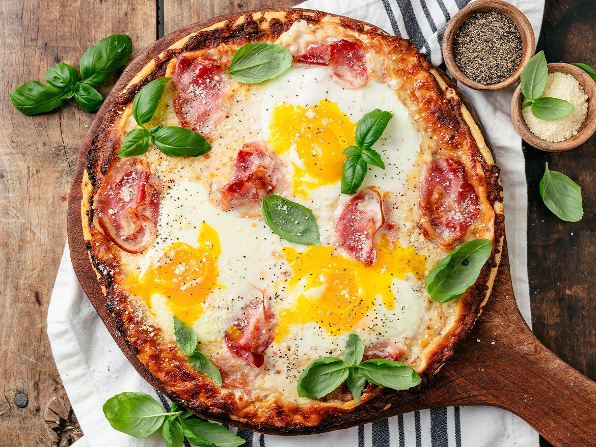 Pizza Carbonara