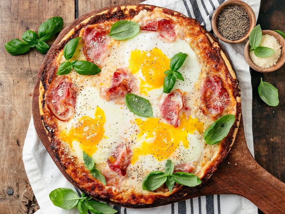 Pizza Carbonara