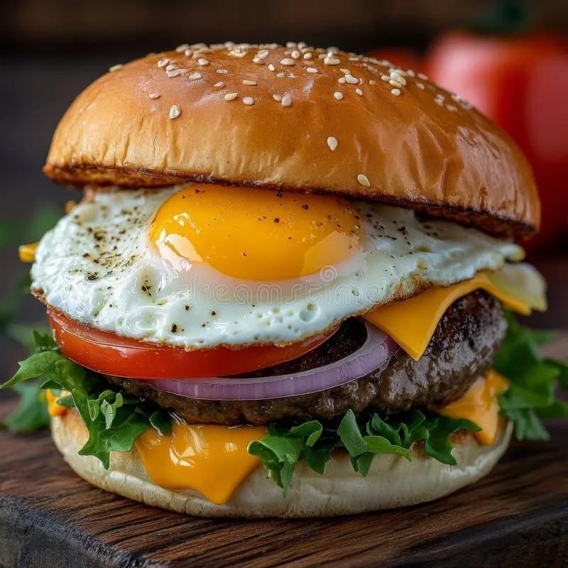 Egg Cheese Burger