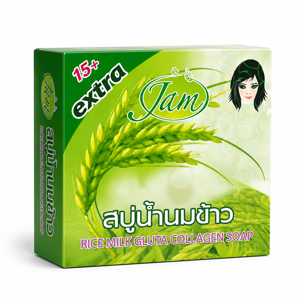 Savon De Riz Gluta Collagen Jam 160G