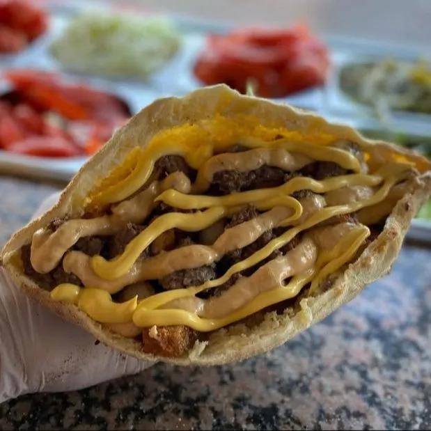 kebab big croq & Viande Hachée
