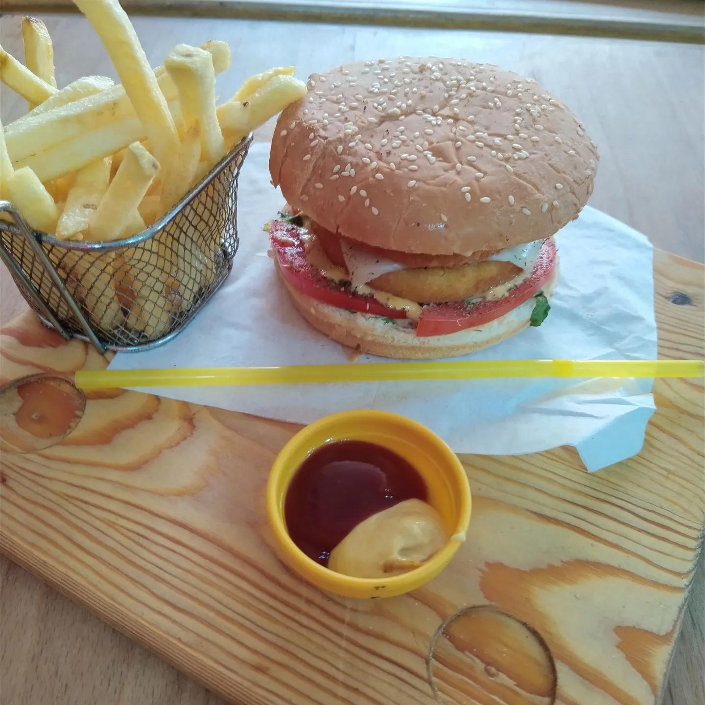 Double Chicken Burger