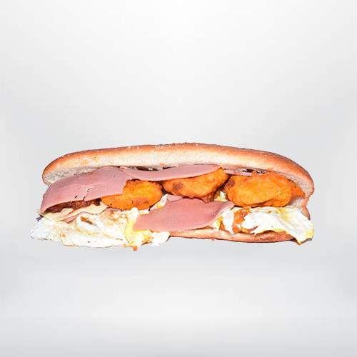 Ma39ouda Omelette et Mortadella