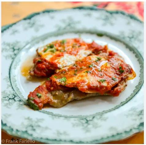 Escalope a la sorrentina