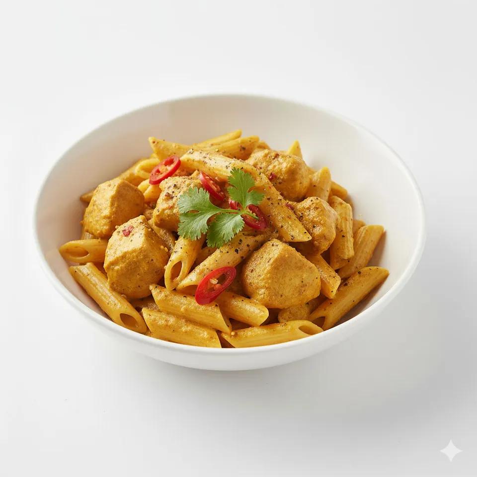 Pasta Poulet Aux Épinards