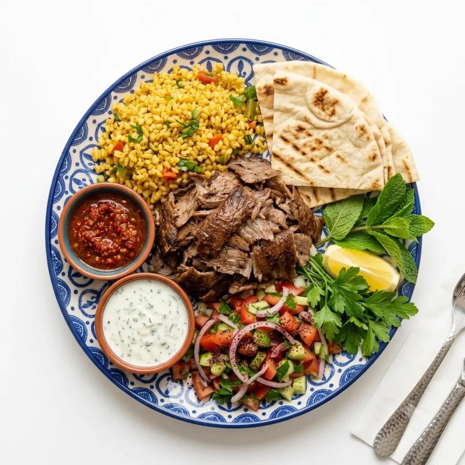 Plat Kebab Viande à La Turque