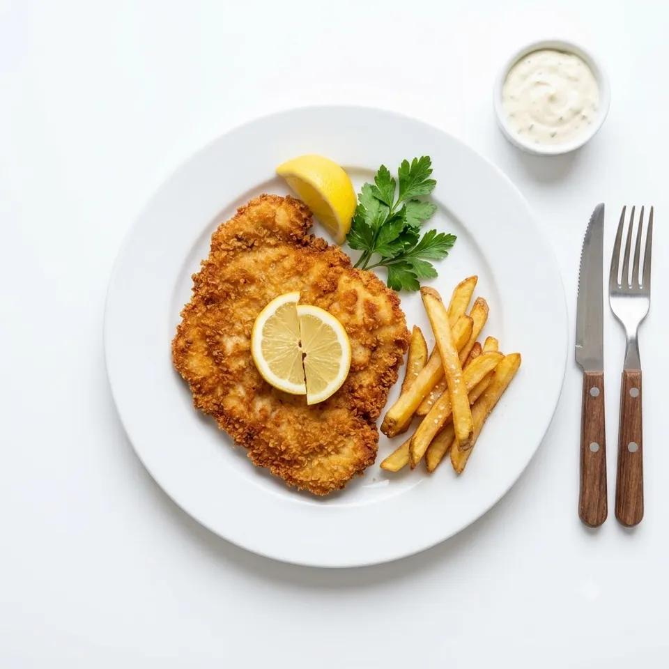 Plat Escalope à L'anglaise