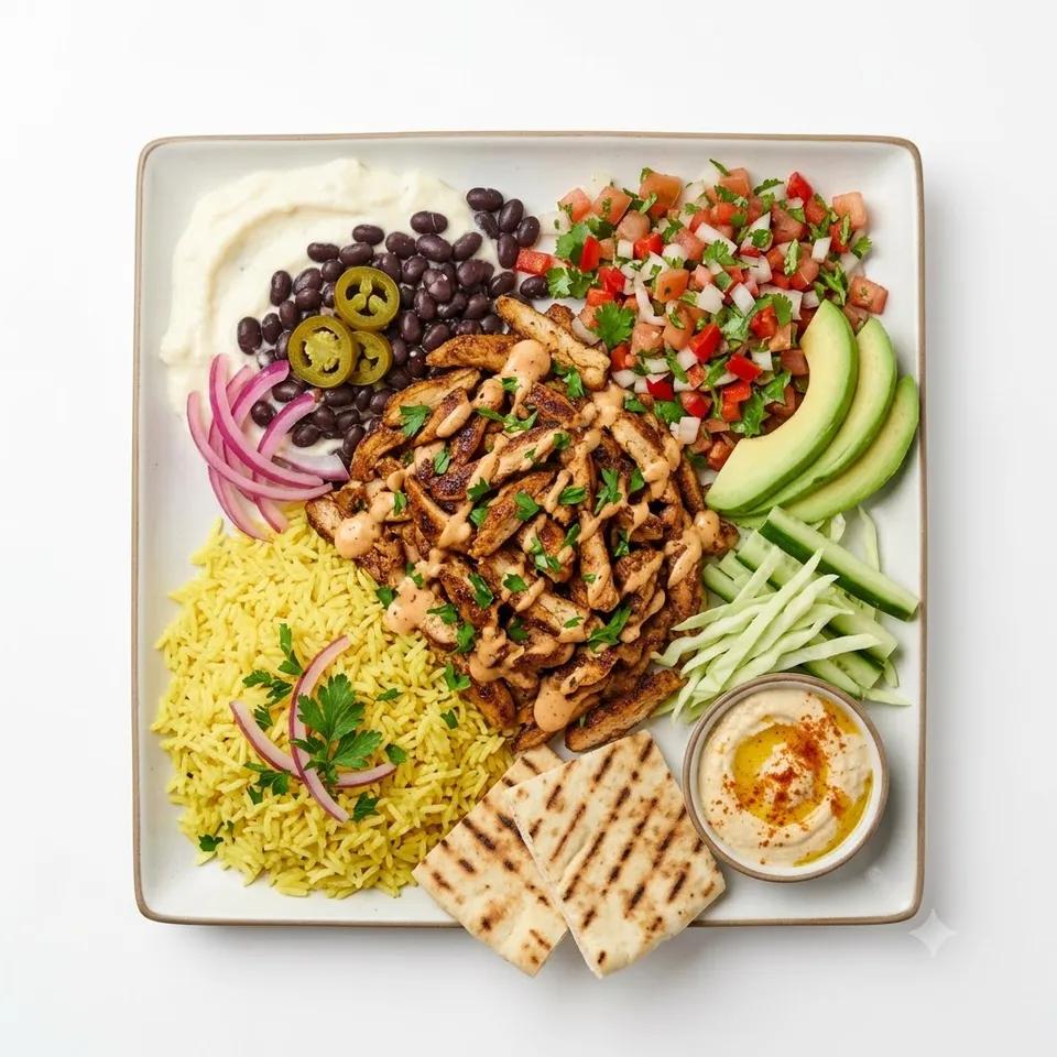 Plat Chawarma Poulet