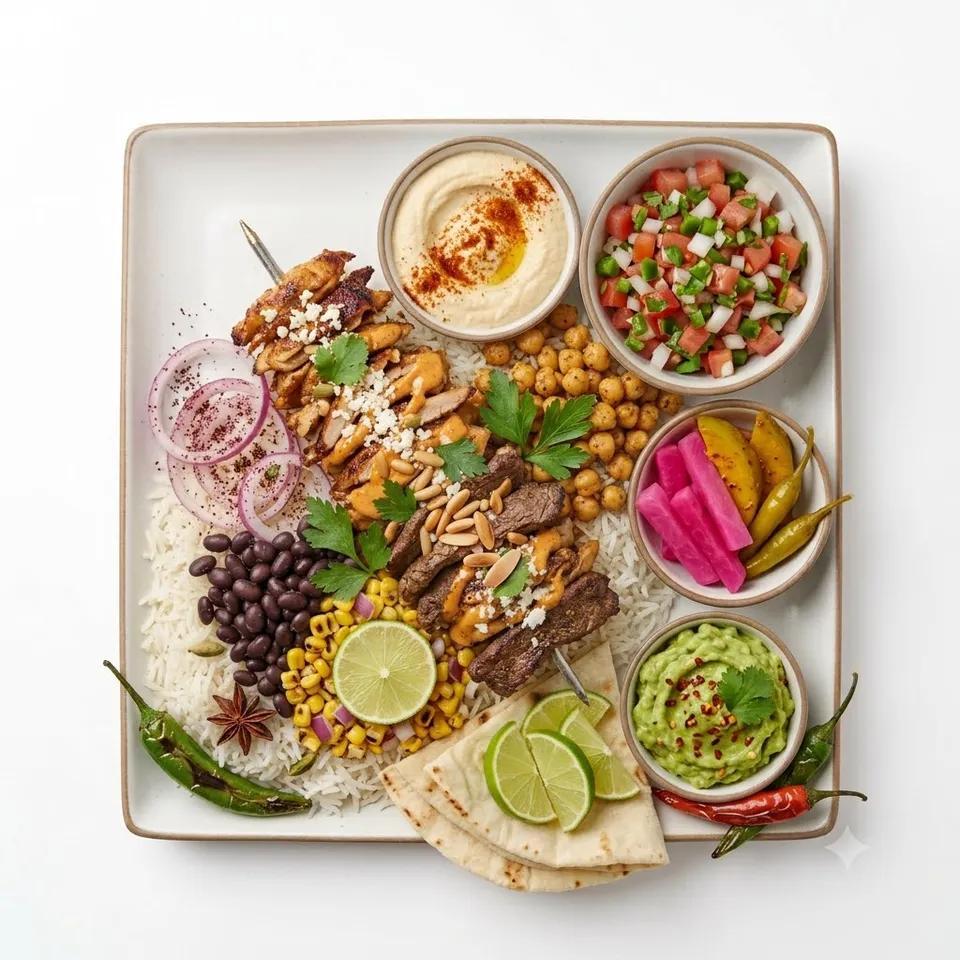 Plat Chawarma Mixte
