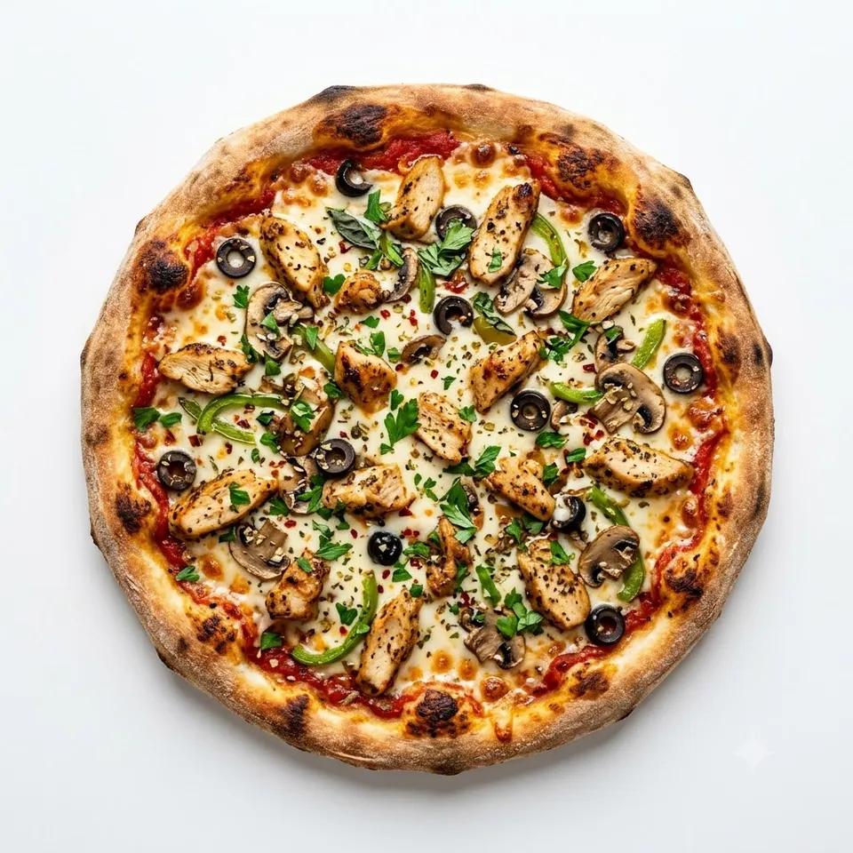 Pizza Boisée Poulet XXL